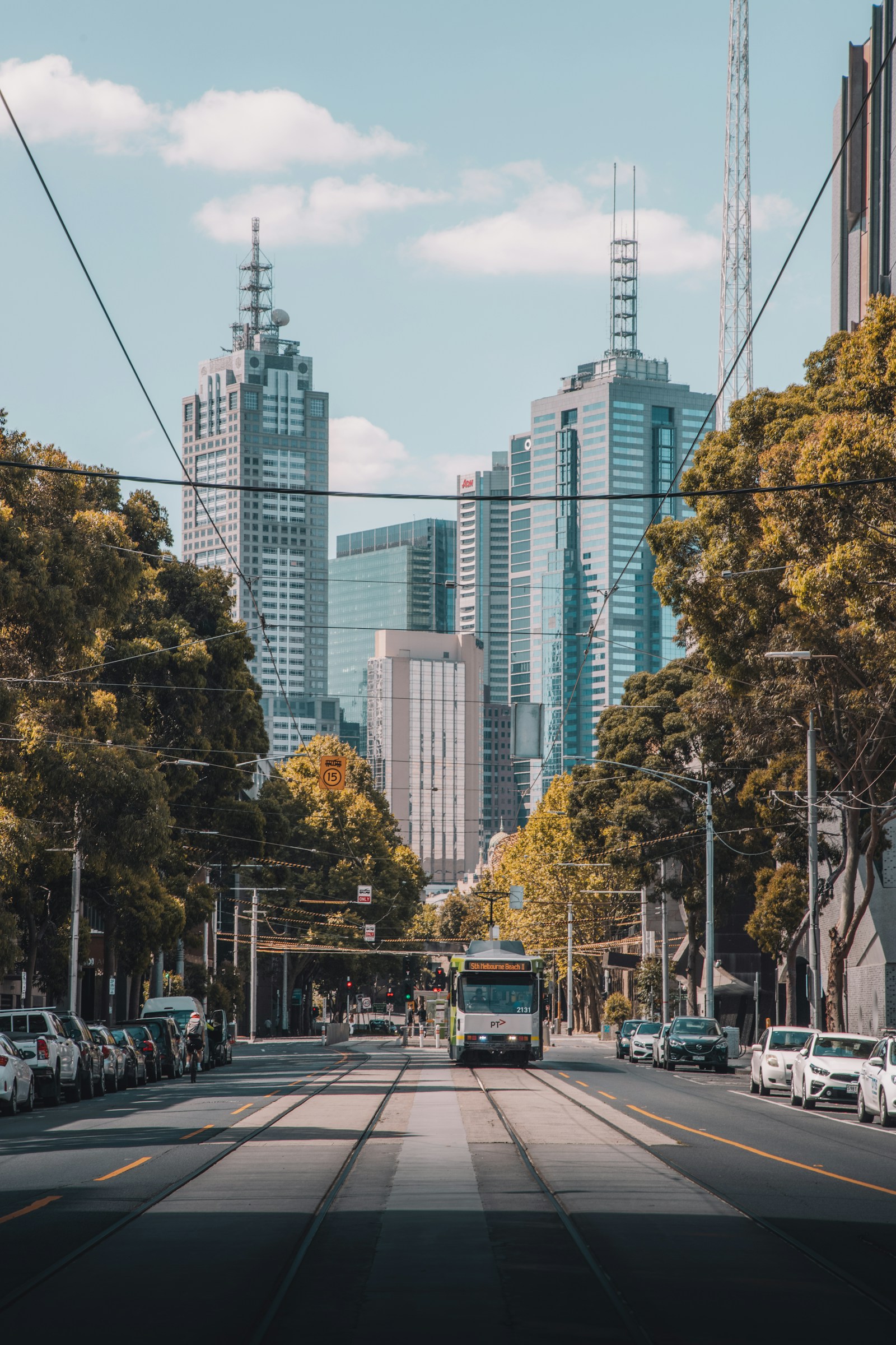 Melbourne CBD skyline, Australian property market context