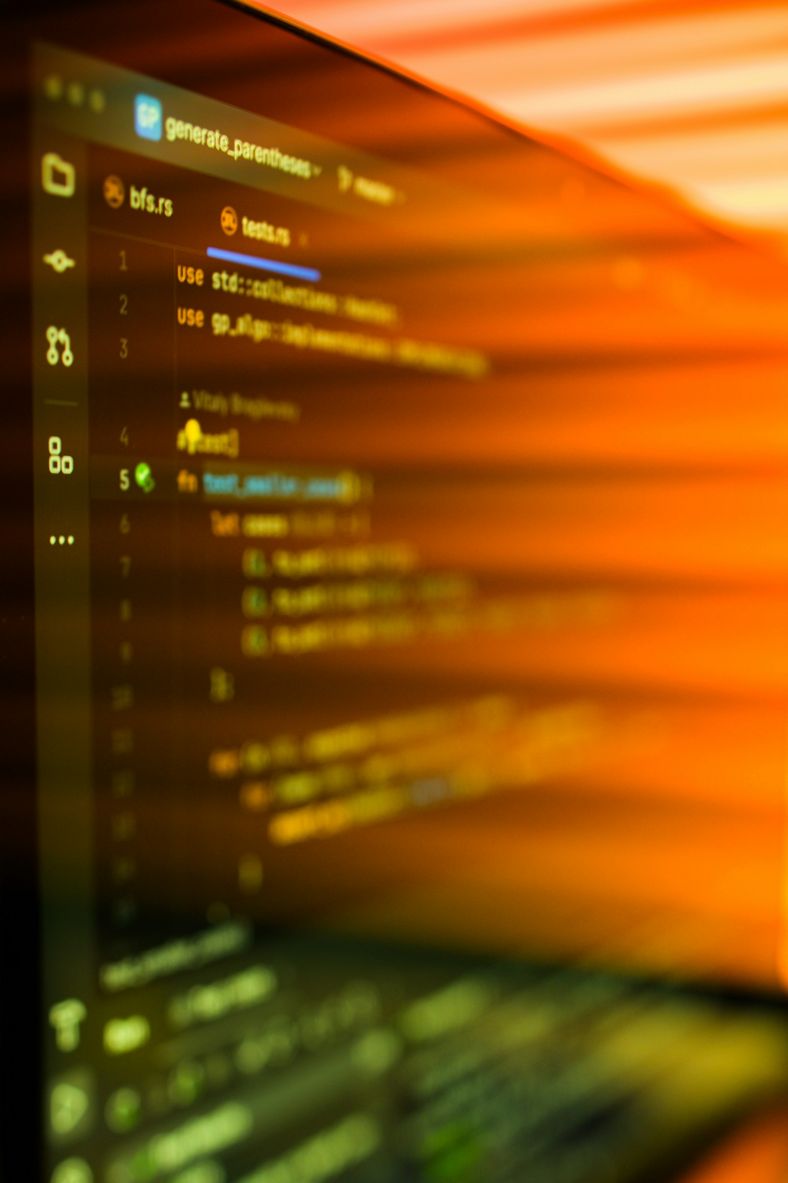 Dark-theme code editor, production-grade AI integration